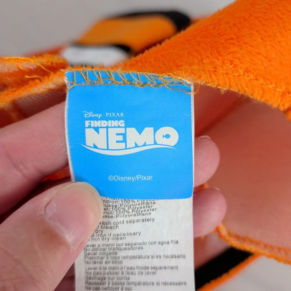 Disney Finding Nemo Deluxe Toddler Costume Halloween Size 4-6 Orange Fish - Picture 6 of 10